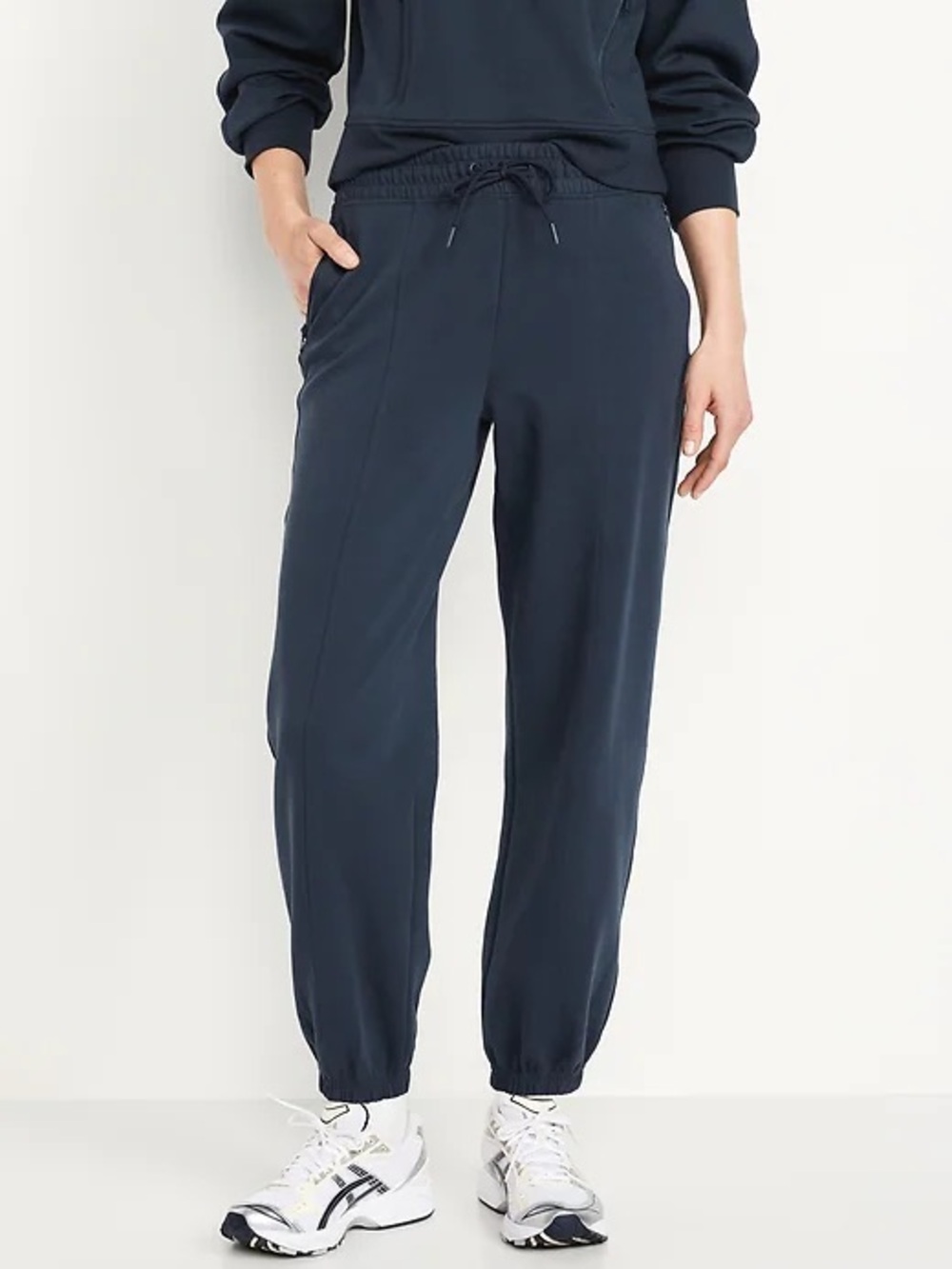 NWT old Navy High-Waisted Dynamic Fleece Pintucked Sweatpants Joggers Size XL